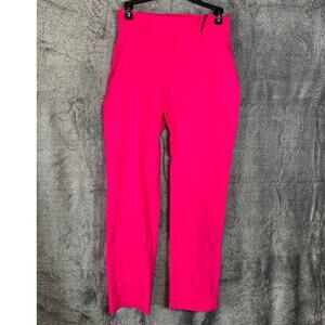 NWT Simply Vera Vera Wang Pink Pull on Pants Womens S Career Office Barbie **